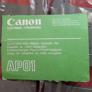 Cintas de tinta Canon AP01 máquina escribir