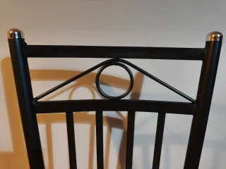 Mesa de cristal de comedor + 6 sillas