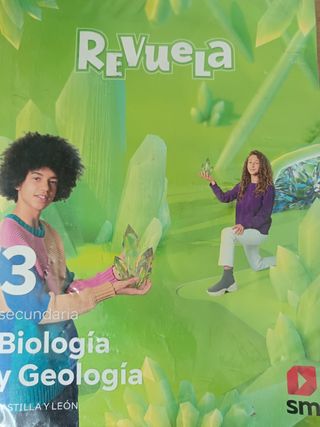 Biología y geología de 3ESO.
En buen estado.