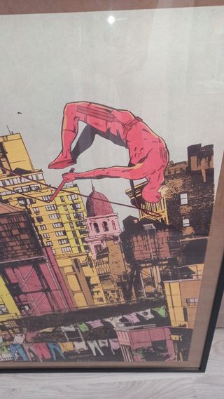 Daredevil art Jorge Fornes firmado