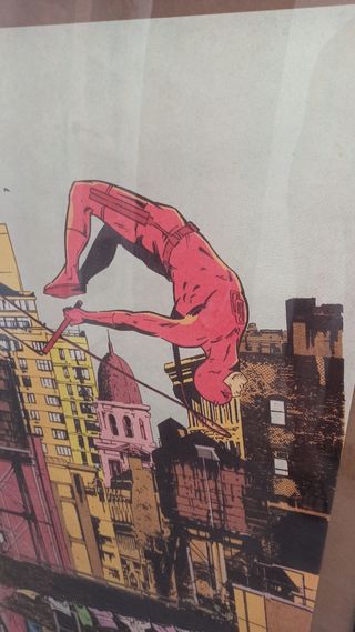 Daredevil art Jorge Fornes firmado