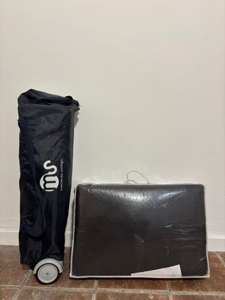 Cuna de viaje y parque de juegos MS