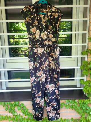 Mono Ellie White Talla M Estampado Floral