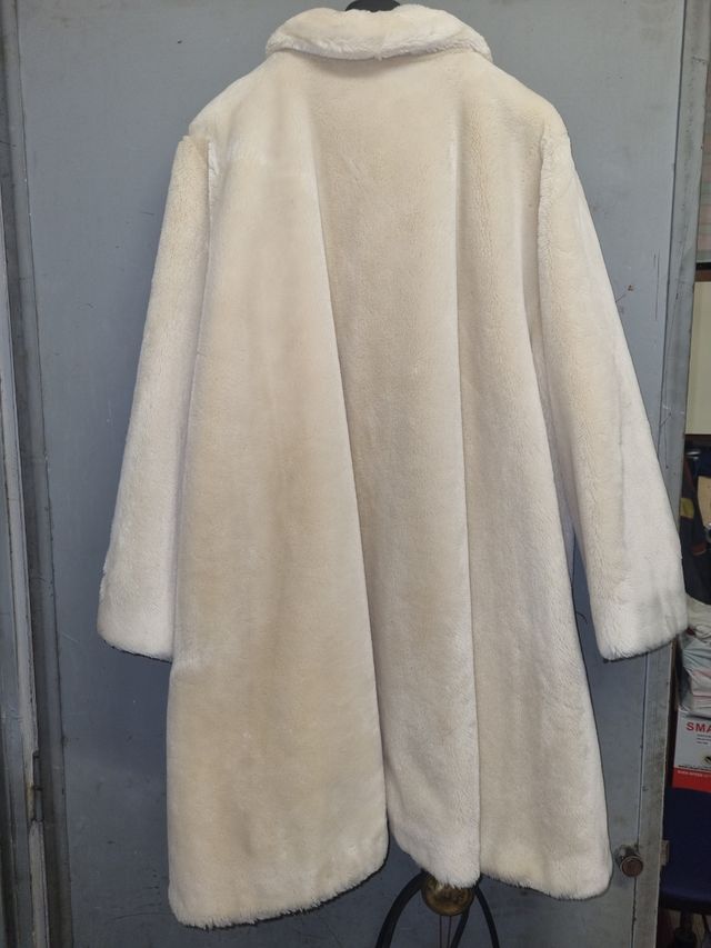 Cappottino panna donna sintetico