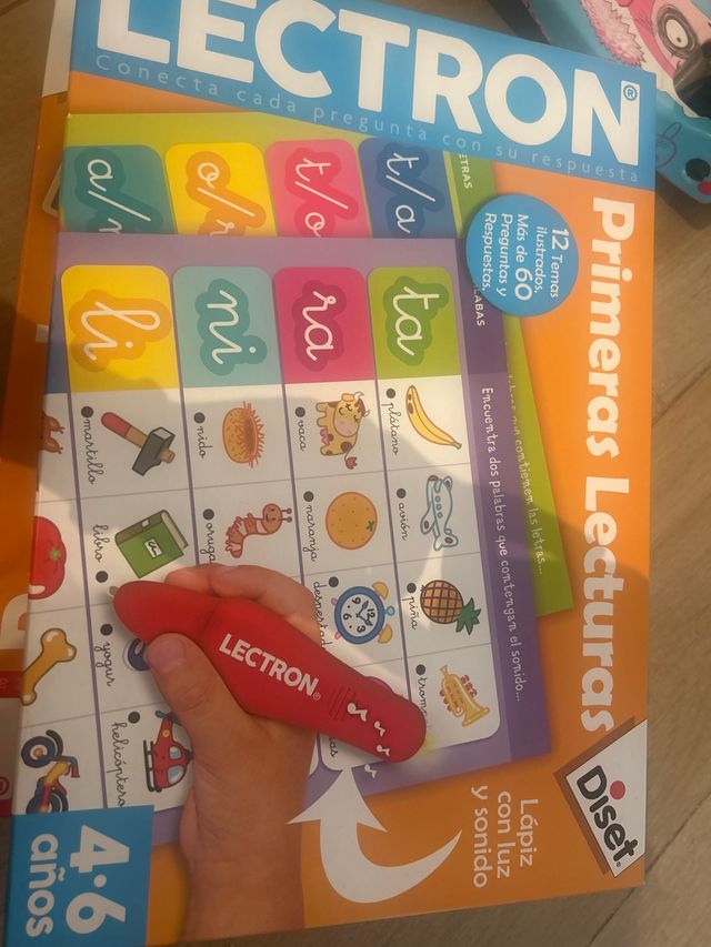 LECTRON Primeras Lecturas Juego Educativo