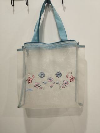 Bolso vintage transparente Billabong