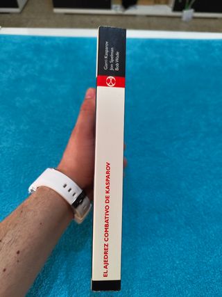 Libro Ajedrez.Ajedrez combativo de Kasparov.