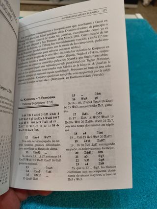 Libro Ajedrez.Ajedrez combativo de Kasparov.