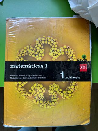 Matemáticas I. 1 Bachillerato. Savia