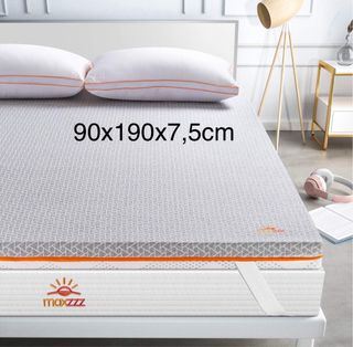 Topper Vicoelástico 90x190x7,5cm NUEVO!