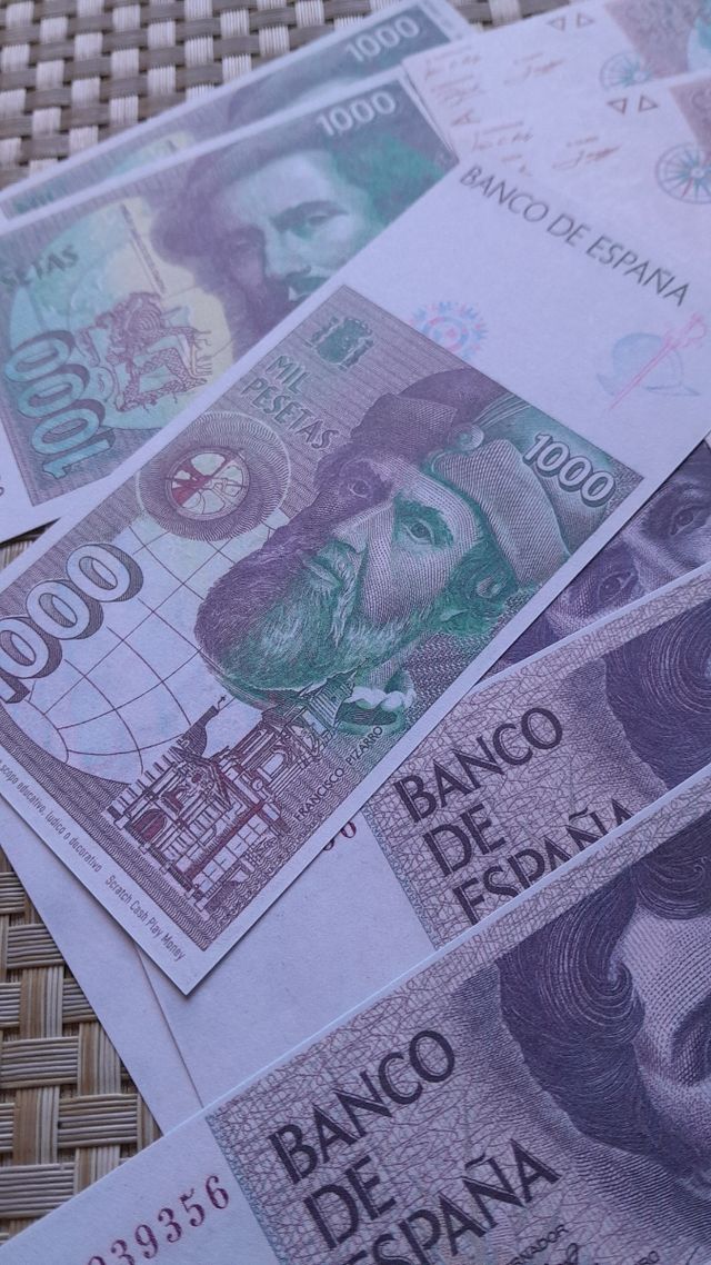 LOTE 15 BILLETES PESETAS