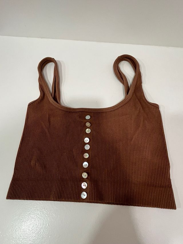 Camiseta tirantes Stradivarius S