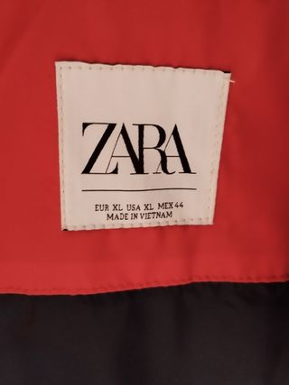 Chaqueta Zara Caballero Roja