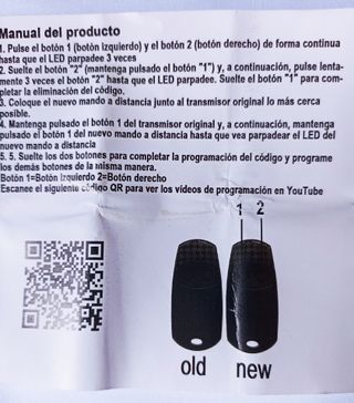 Came Top 432 EV Telecomando Sostitutivo Cancello.