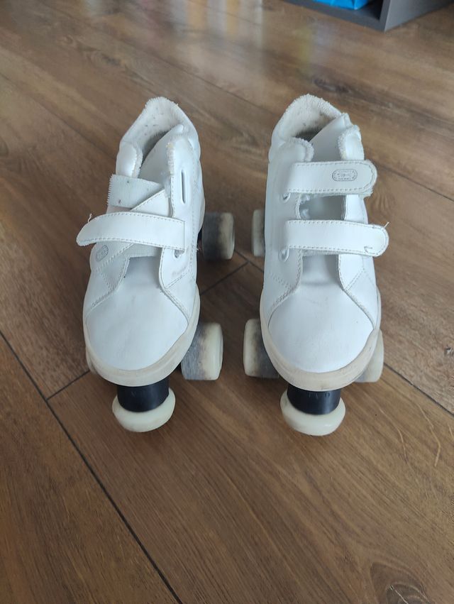 Patines de iniciación blancos para niños