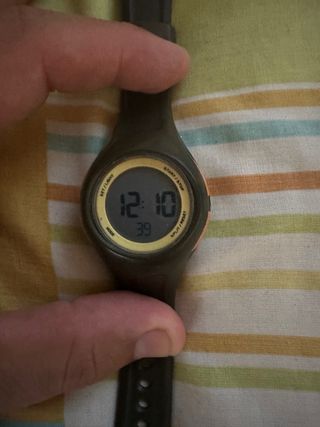 Reloj Decathlon Negro y Multicolor
