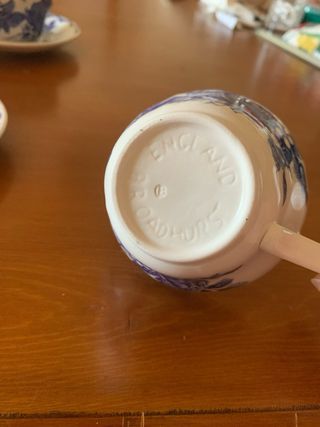 Juego de café porcelana inglesa floral