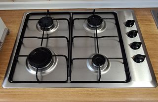 Placa de cocina de gas natural Teka HLX 50 4G AL N