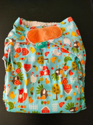 Pañal de tela Totsbots estampado granja
