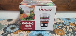 Vaporera Beper 5L Acero Inoxidable