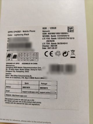 Oppo A91 128 GB