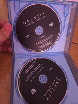 Blu-ray Gravity Ed. Especial 2 discos 