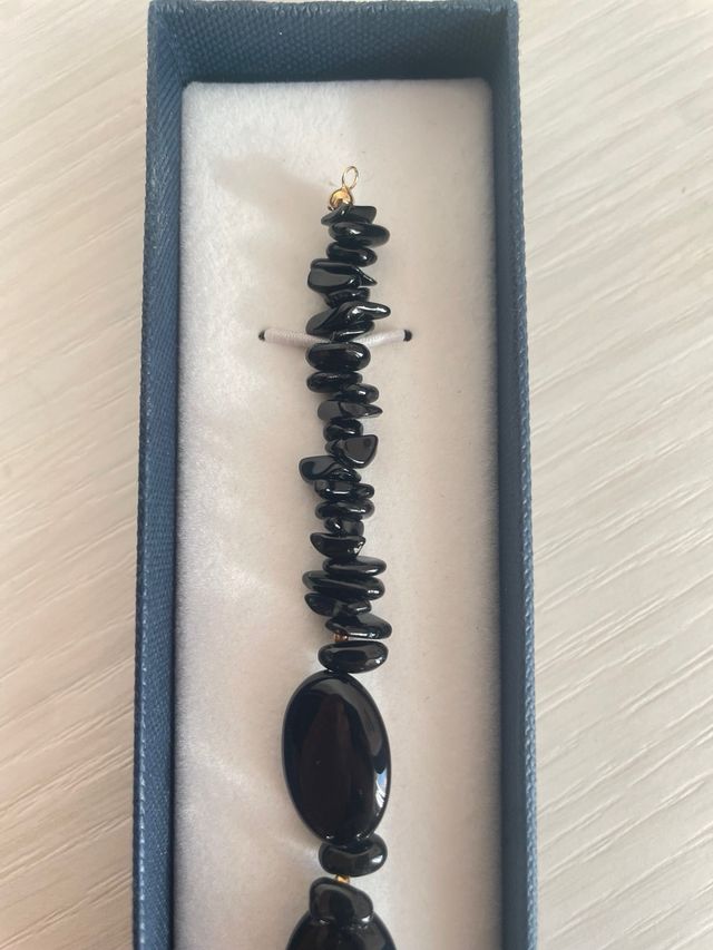 Bracciale Salcan Corallo e Onice Nero