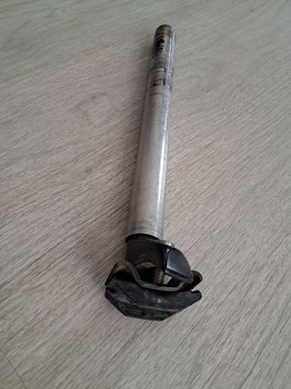 Tija sillín bicicleta aluminio