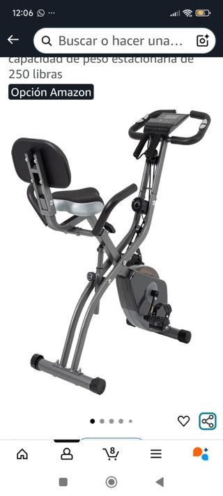 Bicicleta Estática 10 Niveles