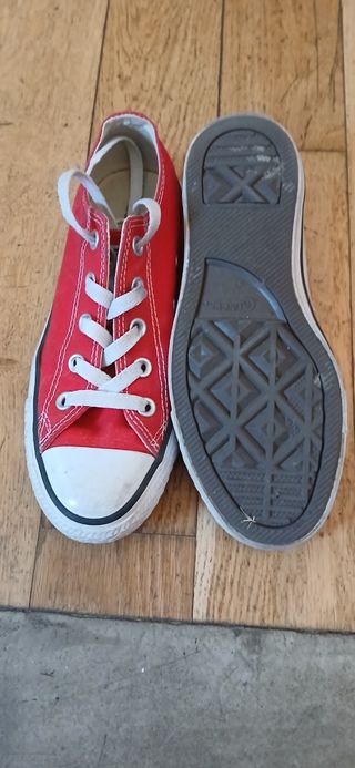Converse Rosse Taglia 36