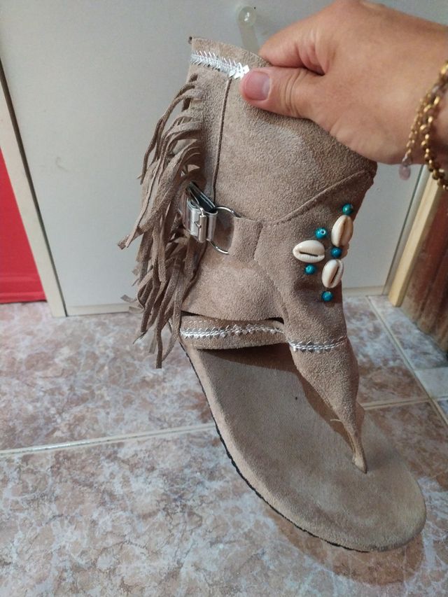 Sandalias Botín Mujer Talla 40