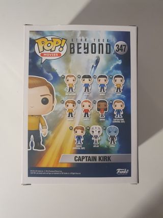 Funko Pop Star Trek Beyond Captain Kirk 347