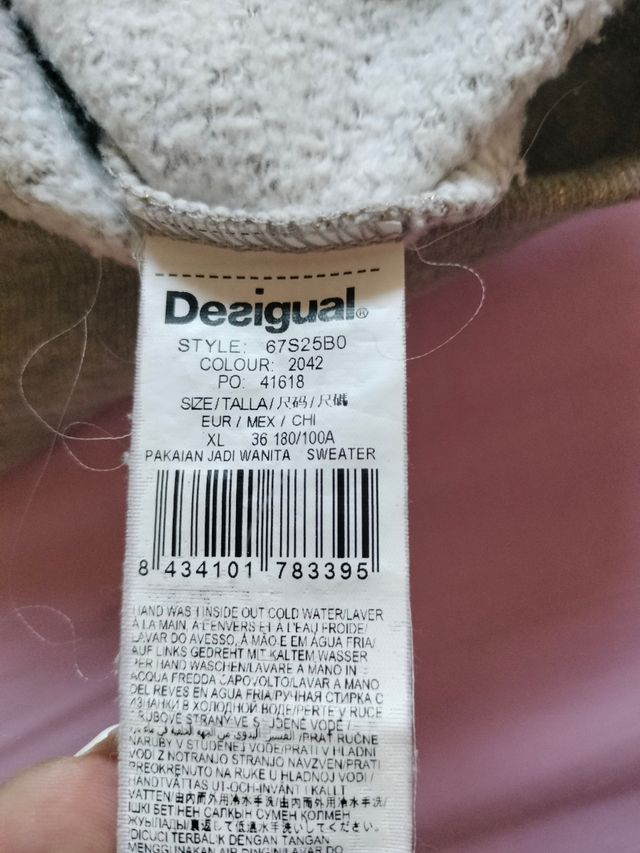 Sudadera Desigual Mujer Flores