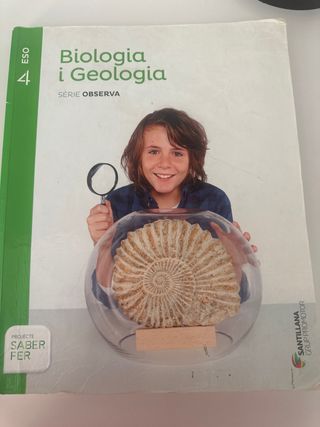 BIOLOGIA I GEOLOGIA SERIE OBSERVA 4 ESO SABER FER