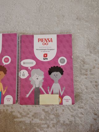 Piensa, matemáticas, la metodología Singapur