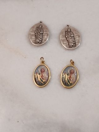 Set 4 Medallas San Judas Tadeo