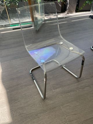 4 sedie trasparenti Tobias Ikea