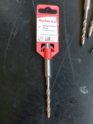 Punta muro SDS Plus Fischer Ø6mm