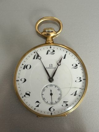 Reloj de bolsillo Omega oro 18k
