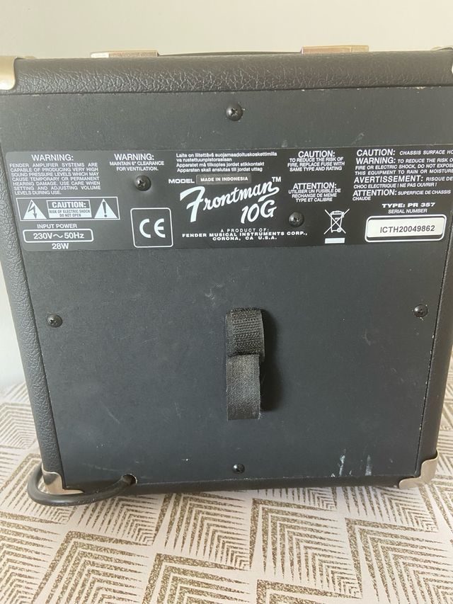 Amplificador Guitarra Squier Frontman 10G