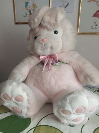 Peluche Conejo Rosa Suave