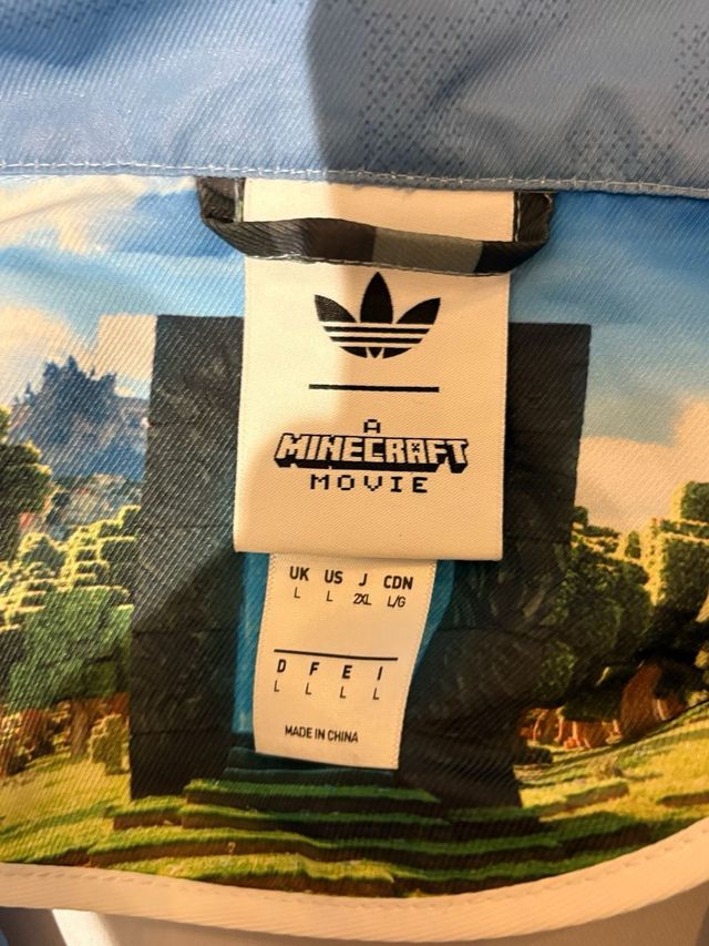 Tuta Adidas Uomo Pixelata Blu/Verde