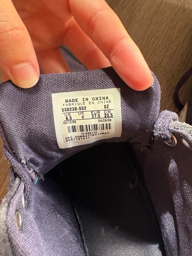 Botines Nike Morados Talla 37.5