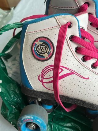 Botas de patinaje para niña talla 35