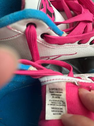 Botas de patinaje para niña talla 35