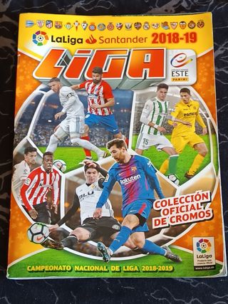 Album cromos futbolLiga Santander 2018-19