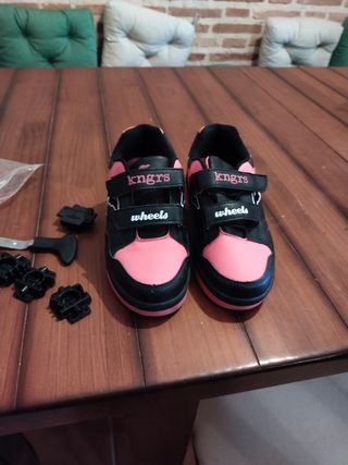 Zapatillas KangoROOS con ruedas talla32 Usado 1vez