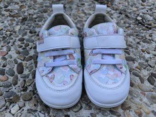 Zapatillas Zapiflex Barefoot Flores Blancas