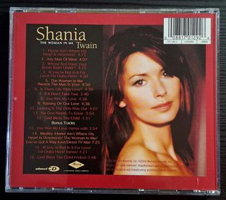 CD Shania Twain The Woman in Me