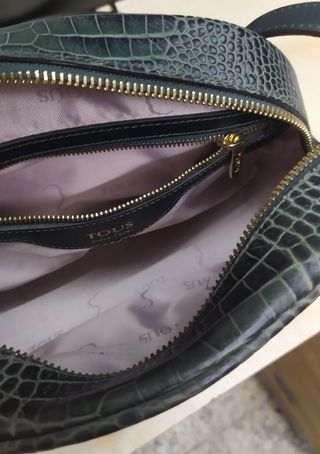 Bolso Tous Verde Cocodrilo